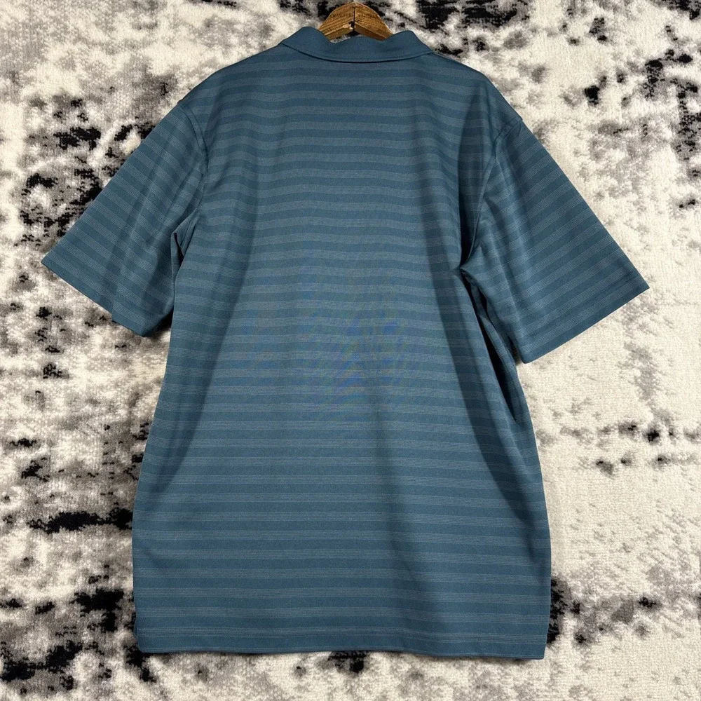 Nike Philadelphia Eagles Polo Shirt Mens Size Large Performance‎ Stretch Philly